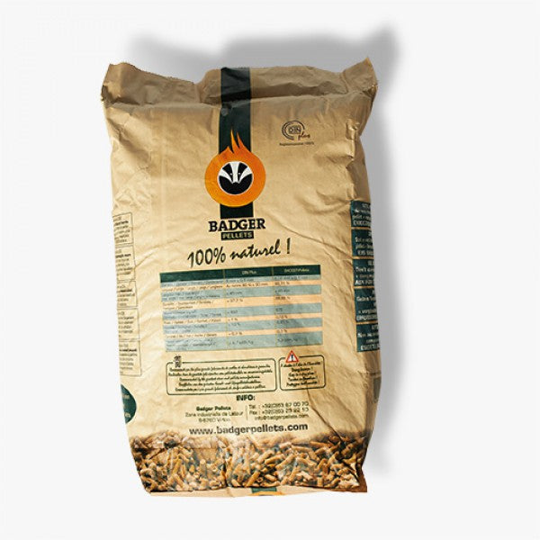 Badger Holzpellets 6 mm – Premium ENplus A1 & DINplus