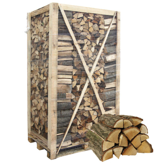 Brennholz Eiche auf Palette – 1 Palette mit 1,8 RM