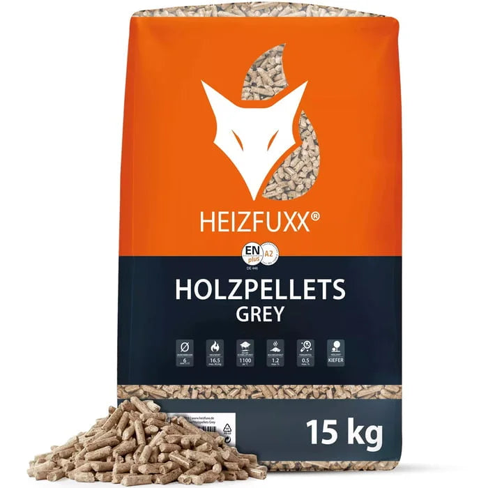 HEIZFUXX GREY 6 mm Holzpellets
