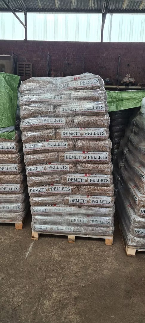 Bio Holzpellets aus reiner Buche Palettenware – 70 Sack à 15 kg