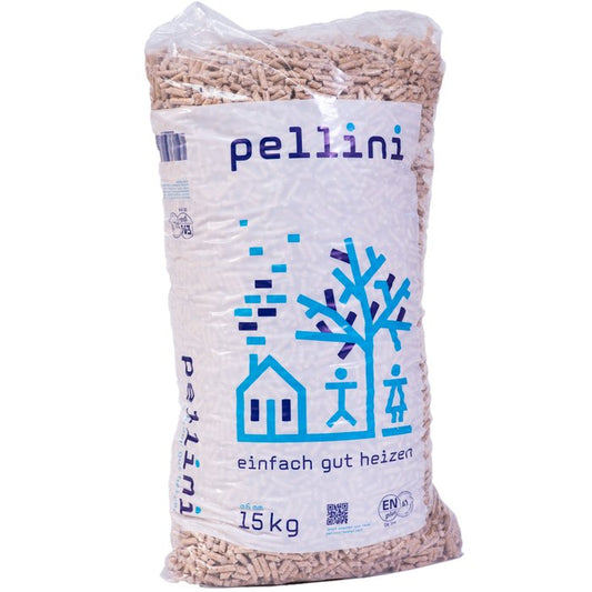 Pellini Holzpellets 6mm ENplusA1, 66 x 15kg Palette