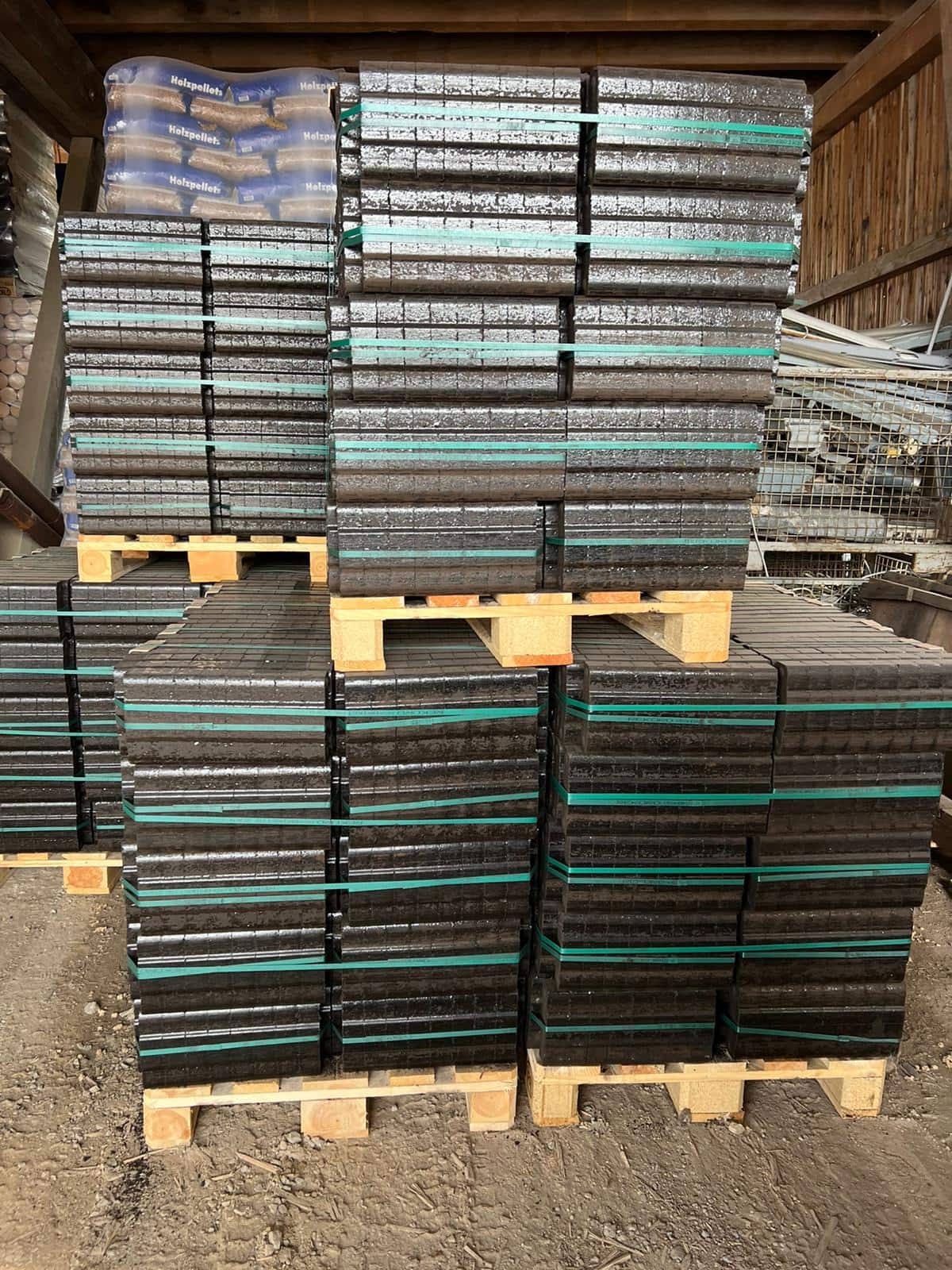 REKORD Kohlebriketts Palette mit 1.000 kg